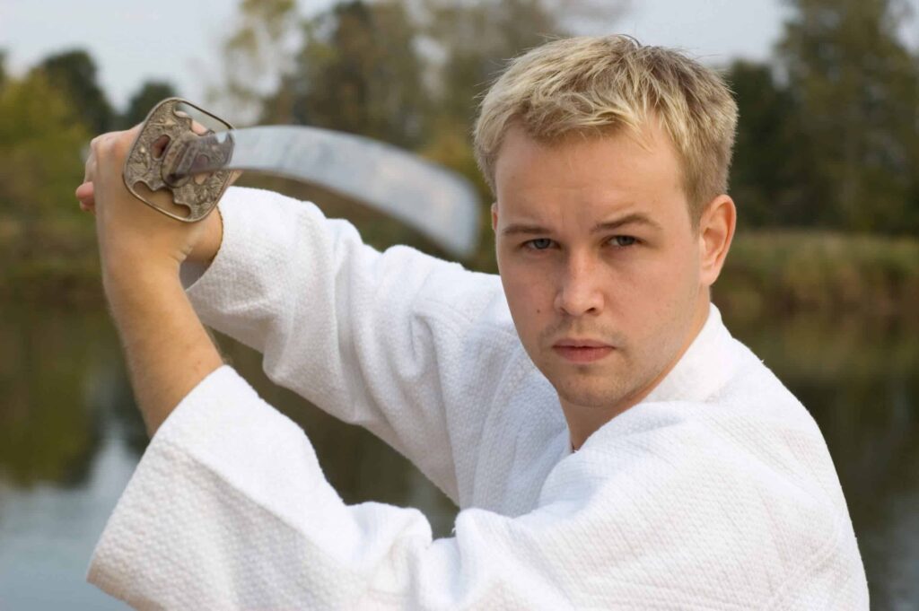 Martial Arts Lessons for Adults in Arlington VA - Samurai Sword Posing Blog