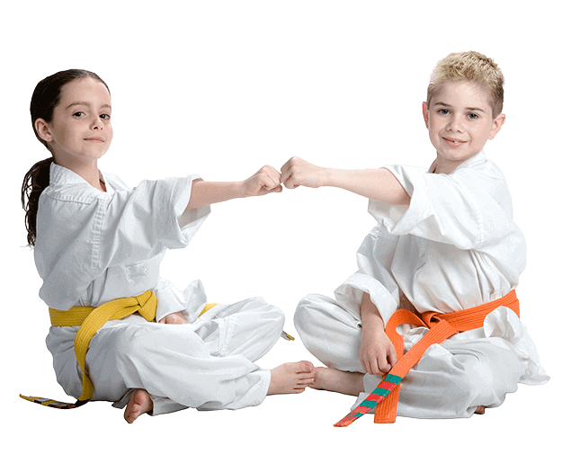 Martial Arts Lessons for Kids in Arlington VA - Kids Greeting Happy Footer Banner