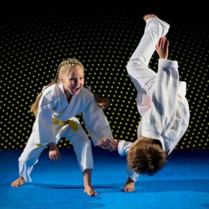 Martial Arts Lessons for Kids in Arlington VA - Judo Toss Kids Girl