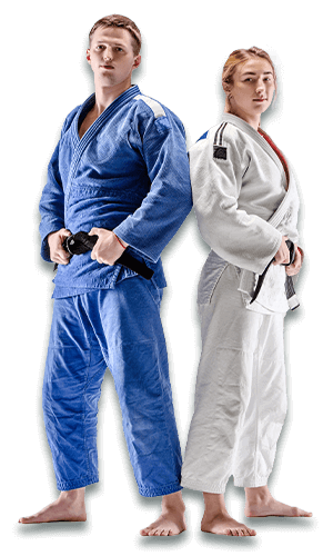 Brazilian Jiu Jitsu Lessons for Adults in Arlington VA - BJJ Man and Woman Banner Page