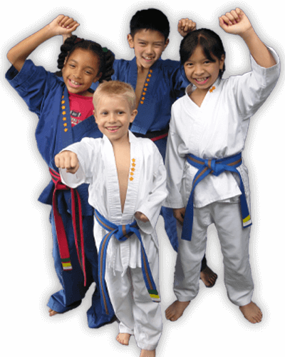 Martial Arts Summer Camp for Kids in Arlington VA - Happy Group of Kids Banner Summer Camp Page