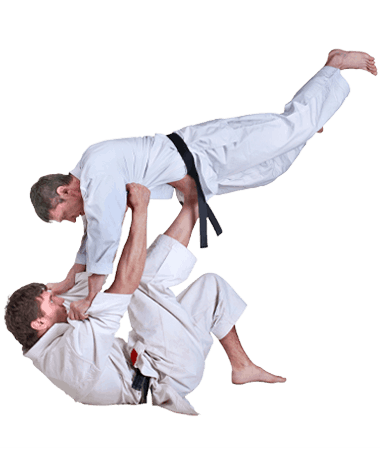 Brazilian Jiu Jitsu Lessons for Adults in Arlington VA - BJJ Floor Throw Men